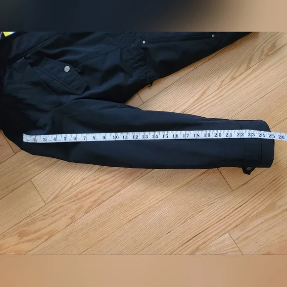 Koolaburra by UGG Ladies Parka Jacket, Small, Black and Gold - Picture 12 of 15